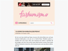 Tablet Screenshot of fashionismo.com.br